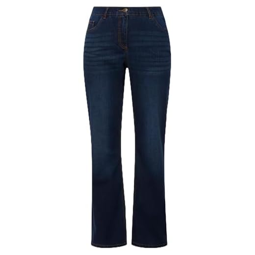Sanetta Unisex Baby Jeans, Blau (blau 9527), 56 (Herstellergröße:056) 7 Ulla Popken Damen Mandy, 5-Pocket, Komfortbund, gerades Bein Jeans, Blau (Bleached 92), 56