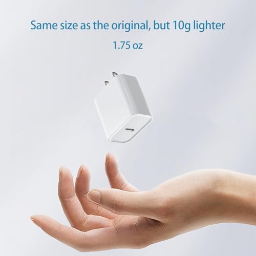 Image of Type C Charger Fast Charging,4 Pack USB C Charger Block,20W Type C Fast Wall Charge Power Adapter for i Phone 17 /17 Plus /17 Pro /16 /16 Plus /16 Pro /15 /15 Plus /15 Pro /S25 /S24 and More