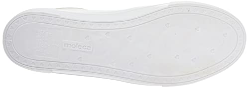 Tênis Moleca Casual Feminino, Branco, 38