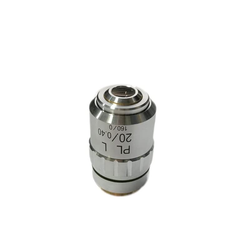Aurorad Lente de Objetivo acromático 40X Microscopio metalográfico de Larga Distancia de Trabajo 20.2mm/RMS (Color : 50X)