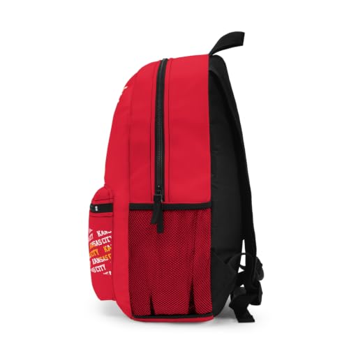 Image of Kansas School Backpack Custom Gifts for Boys Girls Teens | Custom Name and Number Personalized Bookbag