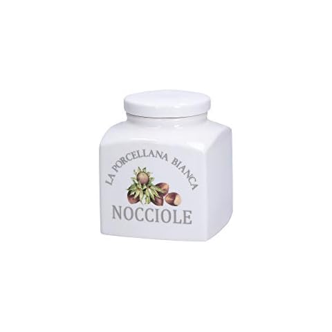 LA PORCELLANA BIANCA PB - Tarro Deco avellanas en Gift Box - Porcelana - 500 CC Cover