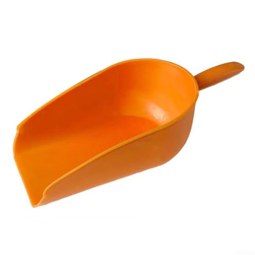 Pala multifuncional ideal para granjas, jardines y viajes de camping (naranja)