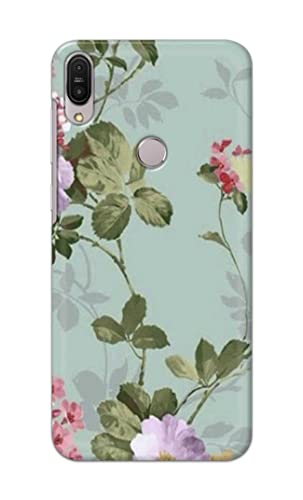 Image of Printed Hard Back Cover Case for Asus Zenfone Max Pro (M1) | Zenfone Max Pro M1 (5.99 inch) Back Cover (Floral Painting) -1302