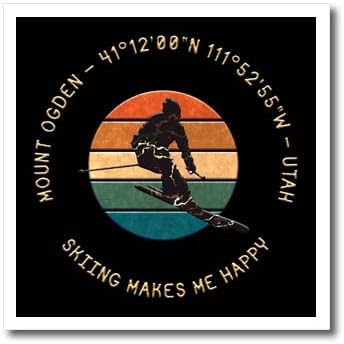 3dRose Mount Ogden, Utah. Man Skier. Yellow, Black. Alpine... - Iron on Heat Transfers (ht-374835-3)