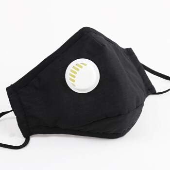 2 Pack Cotton Washable masque with Breathing Insert, Cloth masque for Gérms Coroná Virùs Coronávirus Flù protection,Replaceable Activated Carbon Filter, Unisex Protective masque (Black-2PCS)