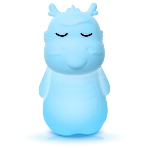 Breathing Loong' Guided Visual Meditation Tool & Mindfulness Breathing Light for Stress, Anxiety & ADHD Relief | Sleep Aid Night Light | for All Ages, Home, School & Therapy (Loong)