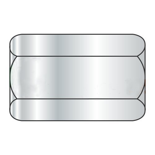 5/16-18 X 1 1/8" (1/2" AF) Hex Coupling Nuts/Steel/Zinc (Carton: 200 pcs)