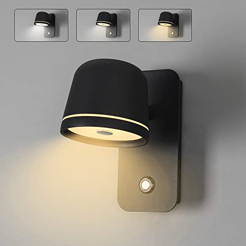 Aplique de pared LED táctil que elimina la fatiga visual en dormitorios gracias a su brillo CCT