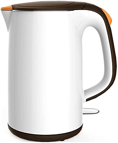 XBR Kabelloser elektrischer Wasserkocher, Wasserkocher 304 Edelstahl Isolierung Wasserkocher 1800W 1,7L Automatische…