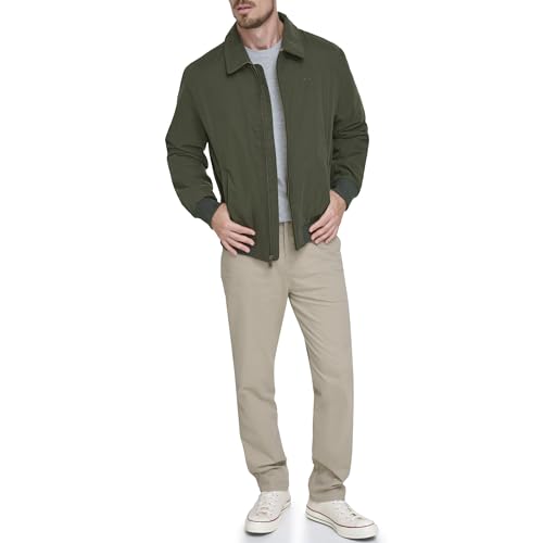 Image of Dockers Men's Microtwill Golf Bomber Jacket