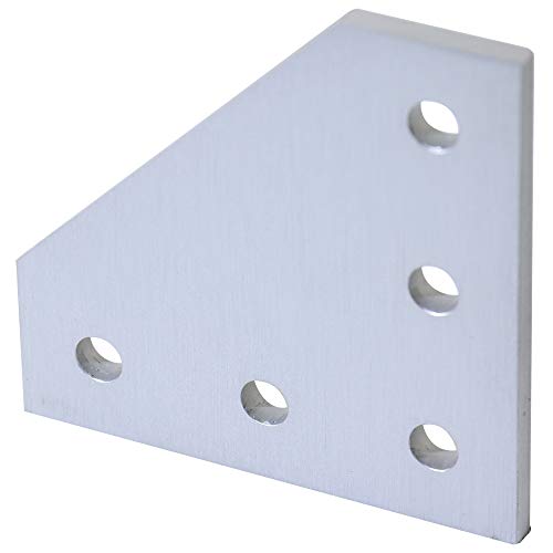 Boeray 40S-L SHAPE KIT-4PCS T Slot L Shape Joining Plate And 20Pcs M8X12 Hex Screw And 20Pcs T Nut thumb #4