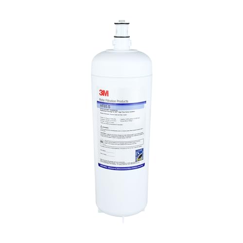 3M Water Filtration Replacement Cartridge HF65-S for Ice Series ICE165-S and ICE265-S, 5613409