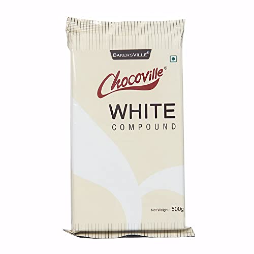 Image of Chocoville White Compound Slab, 500g