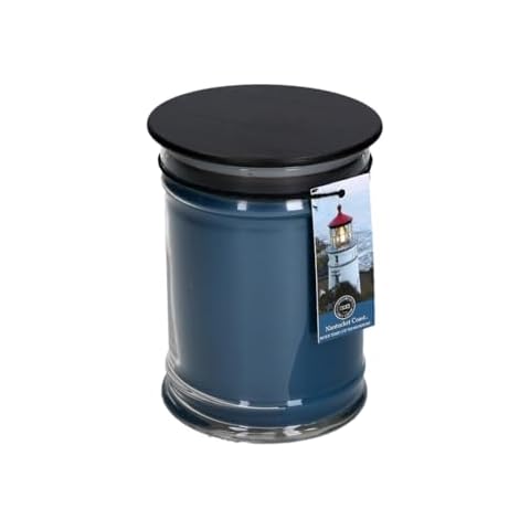 Bridgewater Candle 18oz Large Soy Wax Blend Fragranced Jar Candle-Nantucket Coast Cover