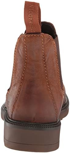 Steve Madden Men's Albus Chelsea Boot, Wheat Leather, 11 | Image 2
