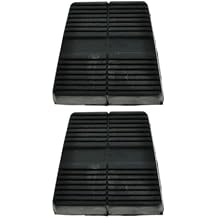 2 Set of - Manual Transmission Clutch Brake Pedal Cover Pad for Pontiac,for Olds,for Chevy,for Cadillac,for Buick HR1269