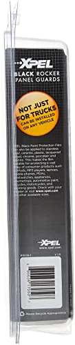 Xpel Black Universal Rocker Panel Guard (9" X 30') Paint Protection Film Kit (R3028-1) #TOP3