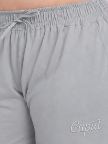 Image of CUPID Women Plain Comfortable Barmunda,Shorts for Sports, Yoga, Daily Use Gym, Night Wear, Casual Wear for Ladies