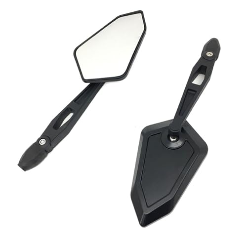 Espejo de aluminio mecanizado de 8x10 mm para manillar de moto Suzuki GSR y Vstrom