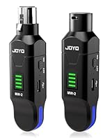 2.4GHz Wireless Microphone Auto-Pairing System: Instantly convert wired micrs to a pro wireless setup via plug-and-play. Optimized for dynamic microphones. Compatible with condenser microphones requiring 24V or lower phantom power only. Electromagnet...
