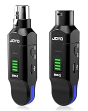 2.4GHz Wireless Microphone Auto-Pairing System: Instantly convert wired micrs to a pro wireless setup via plug-and-play. Optimized for dynamic microphones. Compatible with condenser microphones requiring 24V or lower phantom power only. Electromagnet...