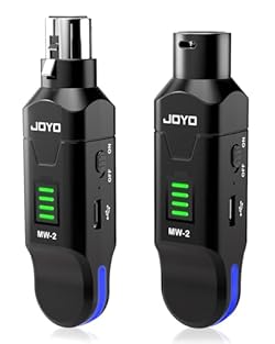 2.4GHz Wireless Microphone Auto-Pairing System: Instantly convert wired micrs to a pro wireless setup via plug-and-play. Optimized for dynamic microphones. Compatible with condenser microphones requiring 24V or lower phantom power only. Electromagnet...