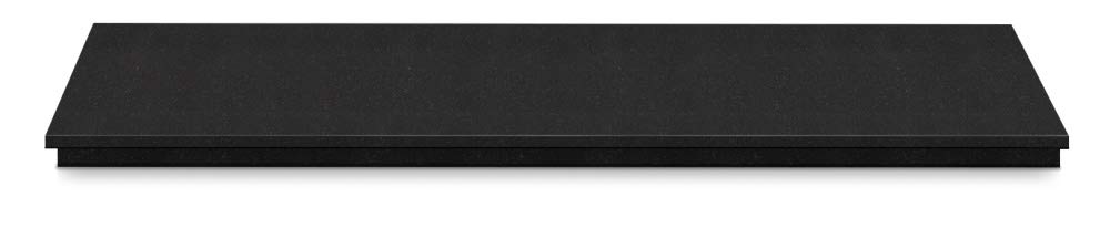 Adam Black Granite Stone Fireplace Hearth, 54 Inch