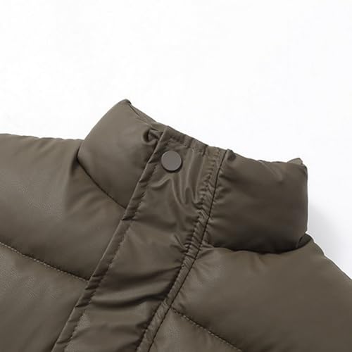 Icegrey Girls Boys Lightweight Water-Resistant Packable Vest Cropped Zipper Stand Collar Down Puffy Jacket2