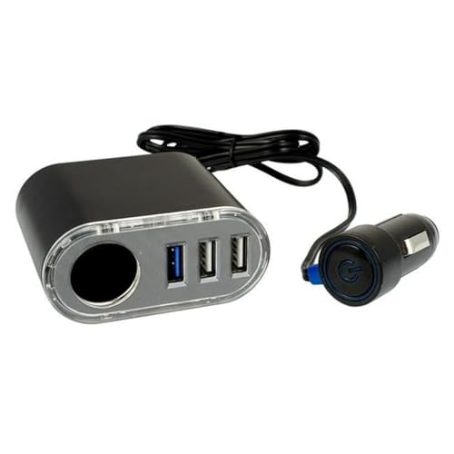 Goxt 12 V Black Quad Charger