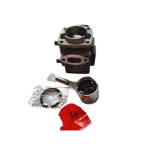 Cylindre débroussailleuse 32mm avec piston et segments pour moteur TU231 CG231 - 5