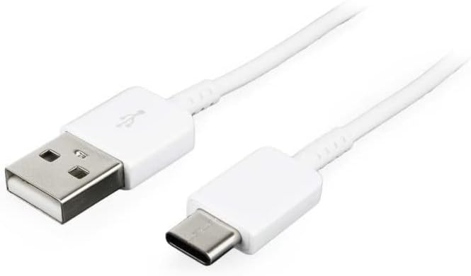 Acce2SOriginal USB-C Cable 120 cm for Samsung Galaxy A20e - A70 - A50 - A40 - A9 (18) - A7 2018 - A8 2018 - A5 2017 - A3 2017 - A7 2017