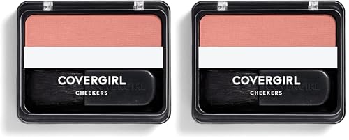 COVERGIRL - Cheekers Blush, Soft, blendable, lightweight formula, easy & natural look, 100% Cruelty-Free