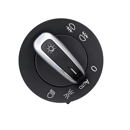 Interruptor faros automóvil con control de luces antiniebla regulable para VW Tiguan