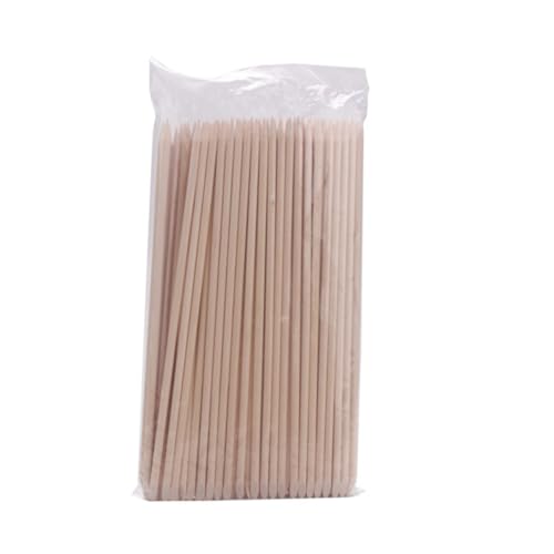 IWOWHERO 17.8cm Double-end Manicure Stick Set Cuticle Remover Cleaner Sticks for Nail Art