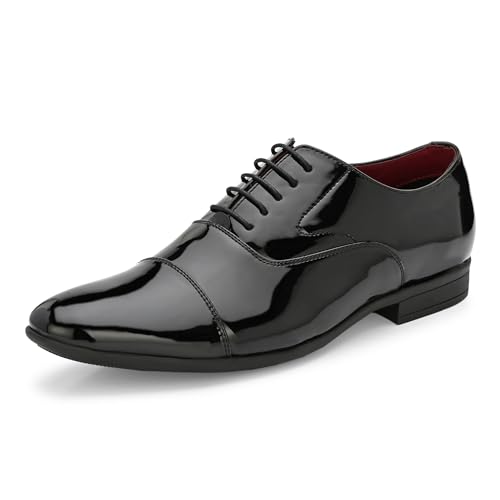 Image of Centrino Men's Formal Shoes |Premium Craftsmanship & Durable Build |Stylish & Elegant Design | Lace-Up Design with Cushioned Insole for Comfort |Craftsmanship for All-Day Elegance (9746)