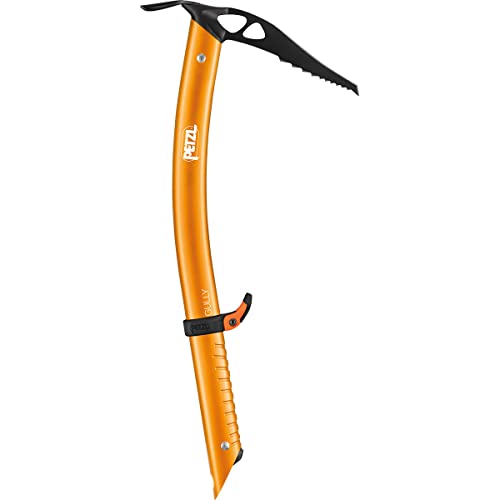Petzl, Gully Ice Axe Adze, Ultra-Light ice Axe for Technical Mountaineering and steep Skiing