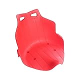 mophrati Seggiolino per auto Go Kart per Drift Trike, offre comfort e durata a ogni Sedile per carrello Go Kart Drift Trike, sella con schienale basso, Rosso, 8.86x10.24x12.99 pollici