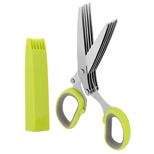 Flameer A Cozinha Resistente De 5 Séries Que Cozinha Scissor O Cortador Vegetal De Aço Inoxidável