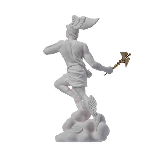 Estatua de Alabastro Griega Dios Hermes Zeus 17 cm miniatura 7