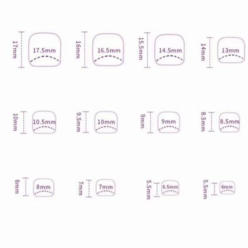 Image of 48 Pcs Black Press on Nails Medium & Press on Toenails Set Square Glue on Nail French Tip Fake Nails Artificial Acrylic Full Cover Stick on Toe Nails Glossy False Nail for Women Summer Manicure