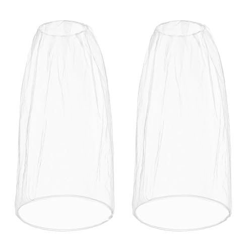 2 Pack Redes de Cabeza para Mosquitos Sobredimensionadas, Malla Insecticida 99 X 66CM, Protección contra Insectos, Compatible con la mayoría de Sombreros para Jardinería, Blanco