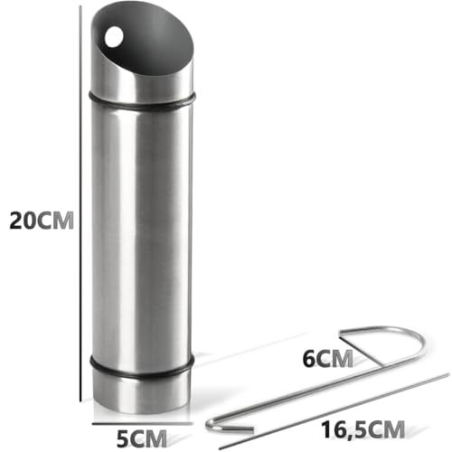 2er SET Luftbefeuchter Heizung Wasserverdunster für Heizkörper Edelstahl (Edelstahl, 2x)