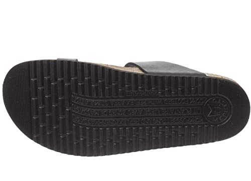 Mephisto Uomo Niels Nubuck Black Sandali 43 EU