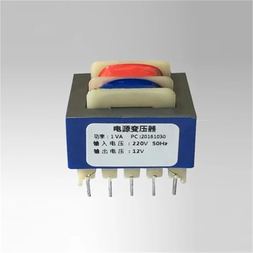 Transformateur de puissance EI tension stable 220V à 6V 1VA pour éviter micro-coupures