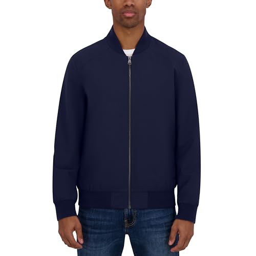 Image of Nautica Men's Lightweight Bomber Jacket - Wind & Water-Resistant, Regular, Big & Tall Sizes