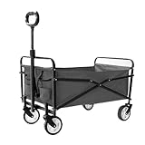 Compacto y fácil de plegar: este carrito utilitario duradero se pliega sin esfuerzo para un transporte y almacenamiento cómodos, por lo que es perfecto para espacios pequeños. Ideal para mover objetos pesados, cuenta con ruedas resistentes para una maniobrabilidad suave, asegurando que puedas manejar cualquier tarea con facilidad. Perfecto para el hogar, garaje o uso al aire libre.