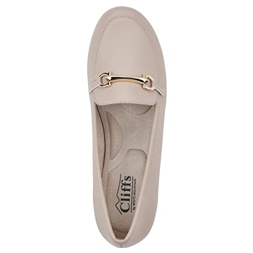 Image of CLIFFS BY WHITE MOUNTAIN Women's Glowing Cushioned Loafer Flat