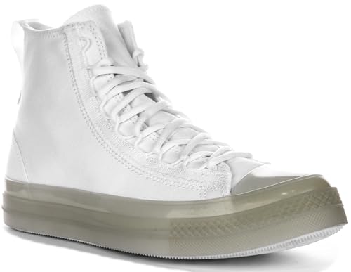 Converse A06596C Men's Chuck Taylor All Star Cx Hi-tp Trainers (White, US 9.5M/11.5F)