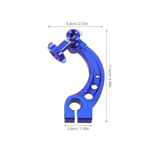Palanca de freno de motocicleta para rutas de montaña y enduro con brazo balancín de aluminio 2